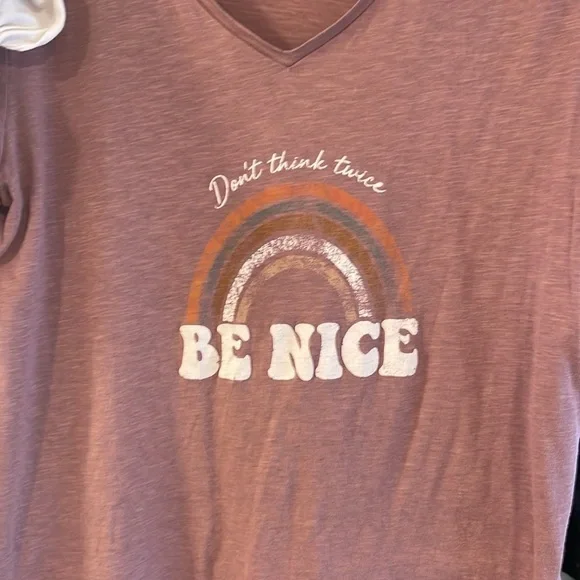 Nike-Disney- maurices 3 Pk Tee’s size XL crew-scoup-Vneck white & plum - Picture 2 of 11